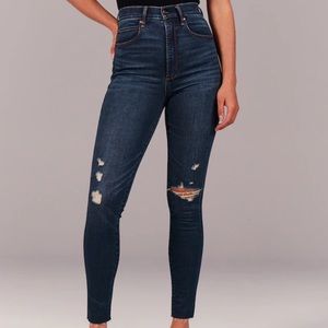 ANF Ultra High Rise Super Skinny Jeans (lightly used)